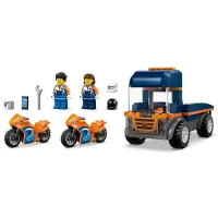 Constructor LEGO Motorcycle Transporter Transport/ Blue photo 5