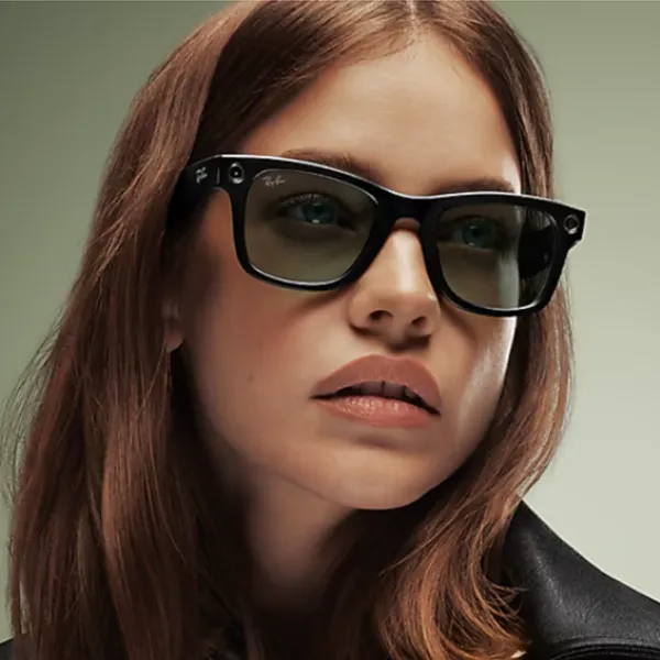 Ochelari smart unisex Ray-Ban Meta Wayfarer Plastic / Black photo 2