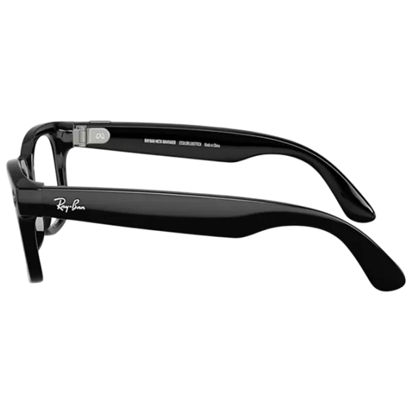 Ochelari smart unisex Ray-Ban Meta Wayfarer Plastic / Black photo 4