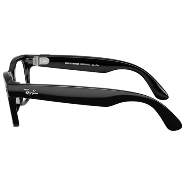 Ochelari smart unisex Ray-Ban Meta Wayfarer Plastic / Black photo 4