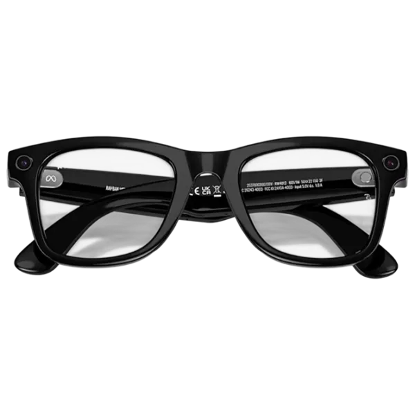 Ochelari smart unisex Ray-Ban Meta Wayfarer Plastic / Black photo 7