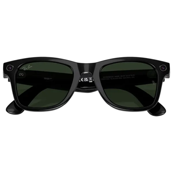 Ochelari smart unisex Ray-Ban Meta Wayfarer Plastic / Black photo 3