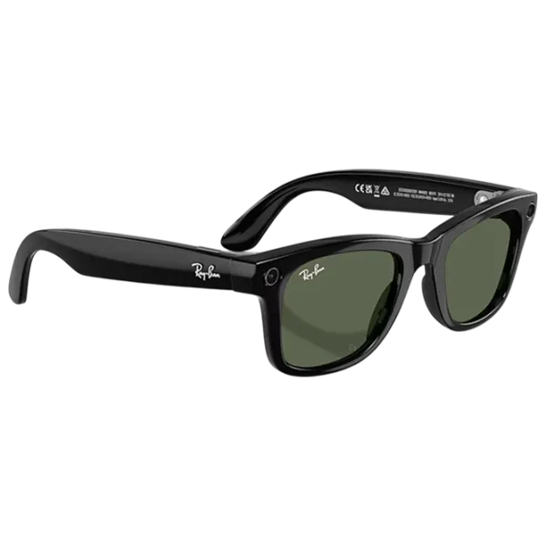 Ochelari smart unisex Ray-Ban Meta Wayfarer Plastic / Black photo 4