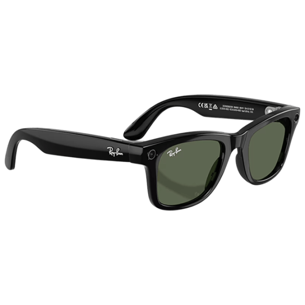 Ochelari smart unisex Ray-Ban Meta Wayfarer Plastic / Black photo 4