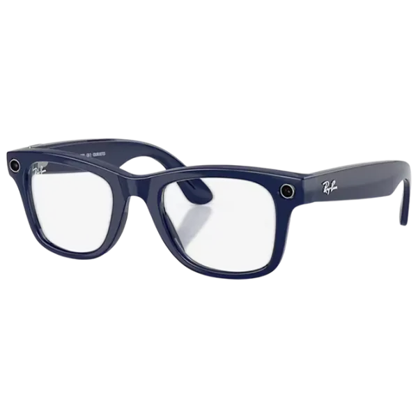 Ochelari smart unisex Ray-Ban Meta Wayfarer Plastic / Blue photo 1