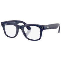 Ochelari smart unisex Ray-Ban Meta Wayfarer Plastic / Blue