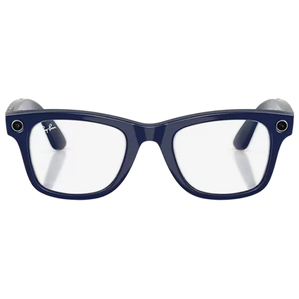 Ochelari smart unisex Ray-Ban Meta Wayfarer Plastic / Blue photo 2