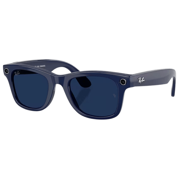 Ochelari smart unisex Ray-Ban Meta Wayfarer Plastic / Blue photo 3