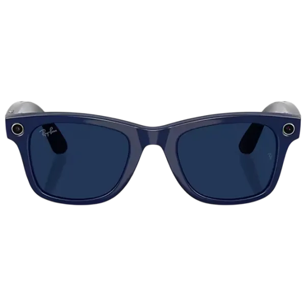 Ochelari smart unisex Ray-Ban Meta Wayfarer Plastic / Blue photo 7