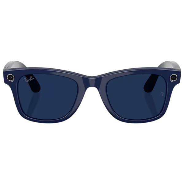 Ochelari smart unisex Ray-Ban Meta Wayfarer Plastic / Blue photo 7