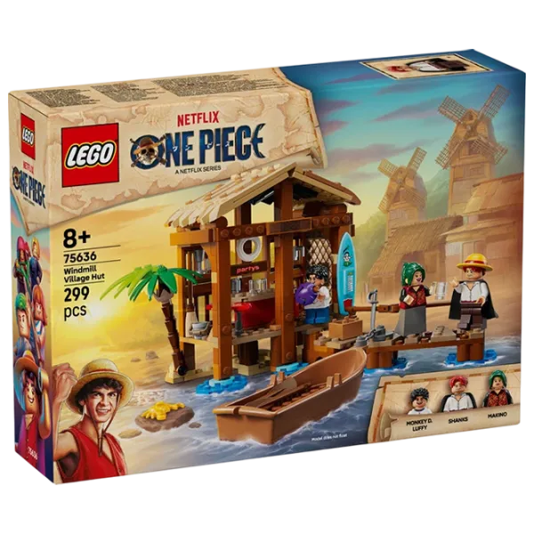 Constructor LEGO Windmill Village Hut Scenă din film/ Brown photo 1
