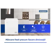 Морозильный ларь Heinner HCF-HM145CE++ 142л / Белый photo 4