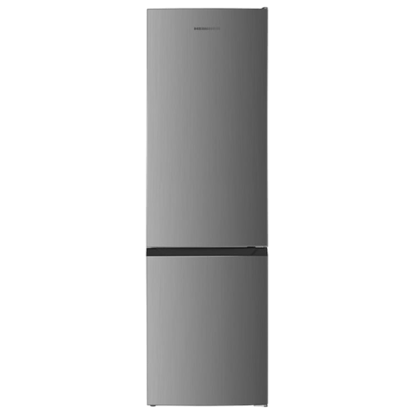 Frigider Heinner HC-HM262INVXD cu congelator jos 262 l / 180 cm / Inox photo 1