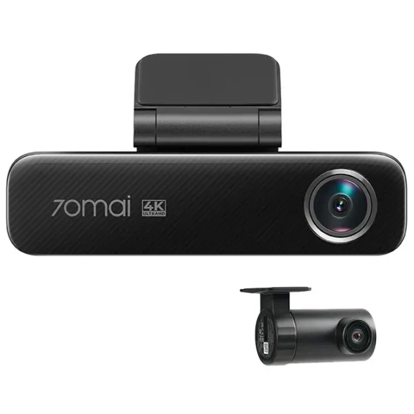 Cameră Auto 70mai M800-2 HDR 4K Dash Cam + Rear Cam RC14 Sony IMX678/ Black photo 2
