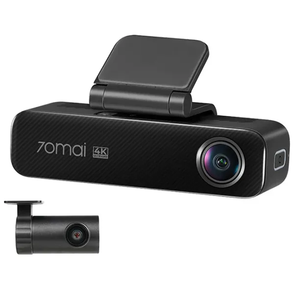 Cameră Auto 70mai M800-2 HDR 4K Dash Cam + Rear Cam RC14 Sony IMX678/ Black photo 4