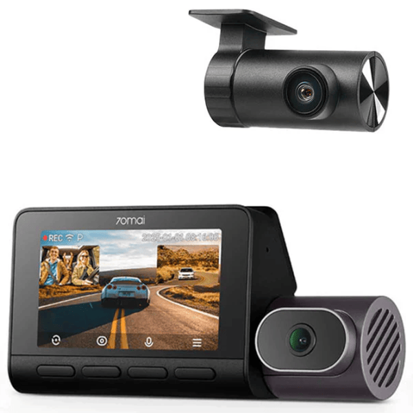 Cameră Auto 70mai T800-2 3Channel HDR 4K Dash Cam + Rear Cam RC24 HDR + 256GB / Black photo 7