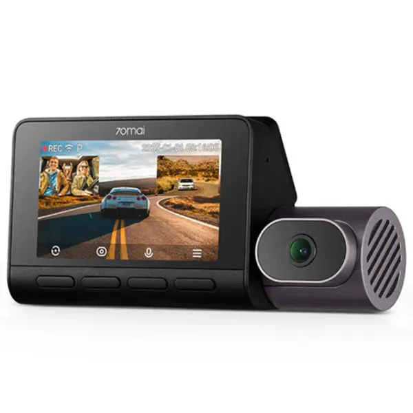 Cameră Auto 70mai T800-41 Premium 3Channel HDR 4K Dash Cam + Rear Cam RC41 HDR 4K + 512GB / Black photo 4