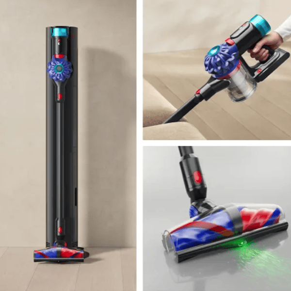Вертикальный пылесос Dyson V10 Konical + Auto-empty Dok  / Vinca Черный photo 4