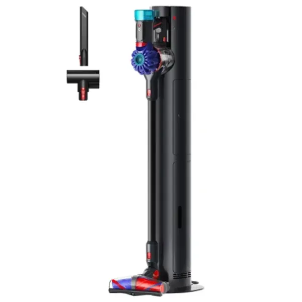 Вертикальный пылесос Dyson V10 Konical + Auto-empty Dok  / Vinca Черный photo 5