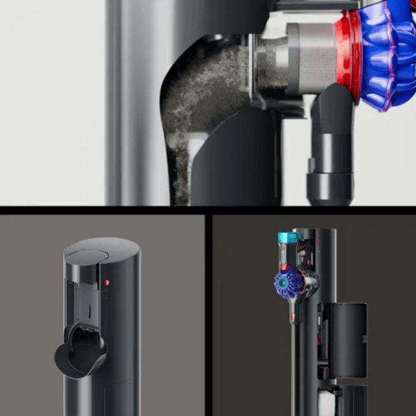 Вертикальный пылесос Dyson V10 Konical + Auto-empty Dok  / Vinca Черный photo 8