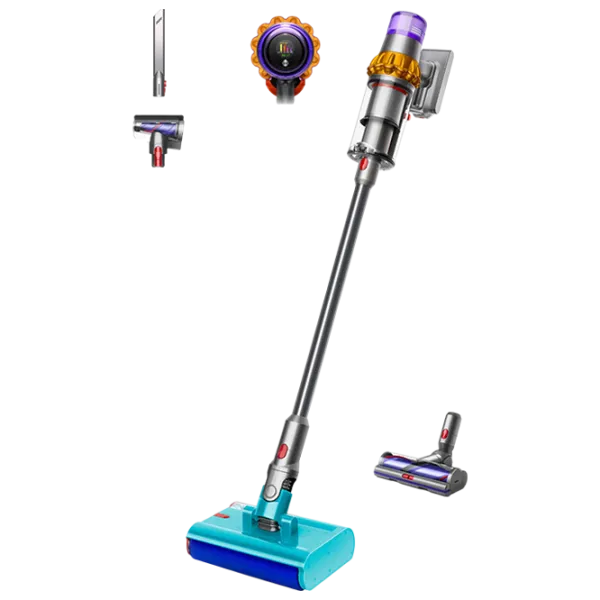 Вертикальный пылесос Dyson V15s Detect Submarine 2026  / Синий Серебряный photo 1
