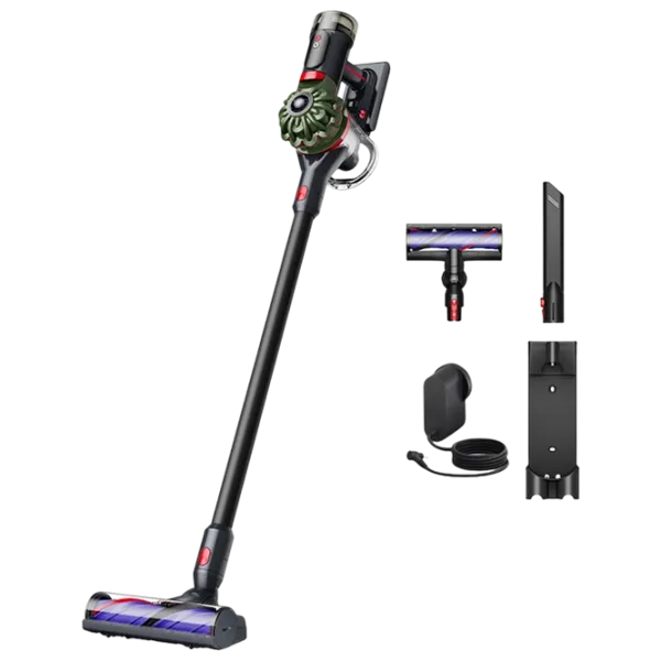 Вертикальный пылесос Dyson V8 Cyclone  / Army Green Черный photo 1