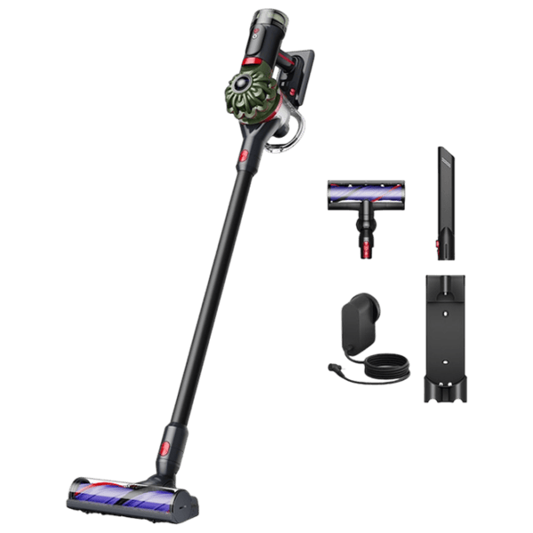 Вертикальный пылесос Dyson V8 Cyclone  / Army Green Черный photo 1