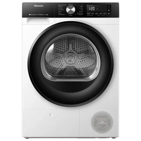 Сушильная машина Hisense DH3S802BW3 8 кг/ Белый photo 1