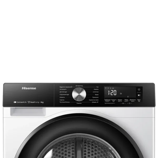 Сушильная машина Hisense DH3S802BW3 8 кг/ Белый photo 3
