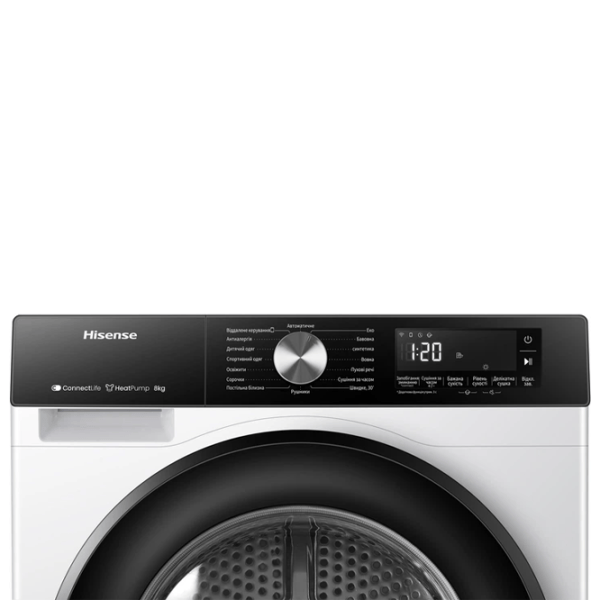 Сушильная машина Hisense DH3S802BW3 8 кг/ Белый photo 3