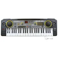 Синтезатор Bontempi 154920 3 года / Черный