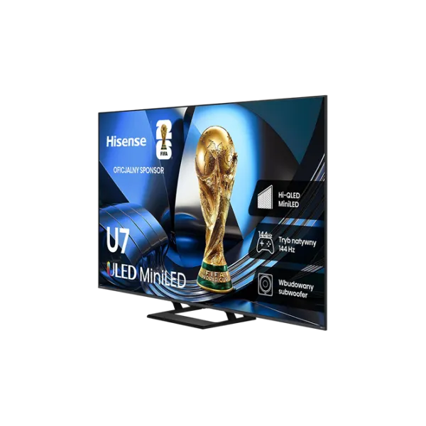 Телевизор Hisense 55U7SE 55" / MiniLED / 4K / Smart TV / Черный photo 3