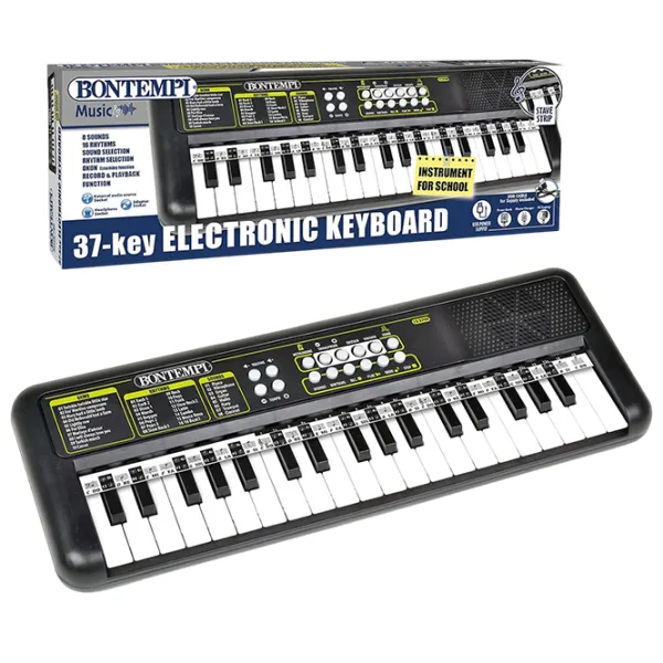 Синтезатор Bontempi 153700 3 года / Черный photo 3