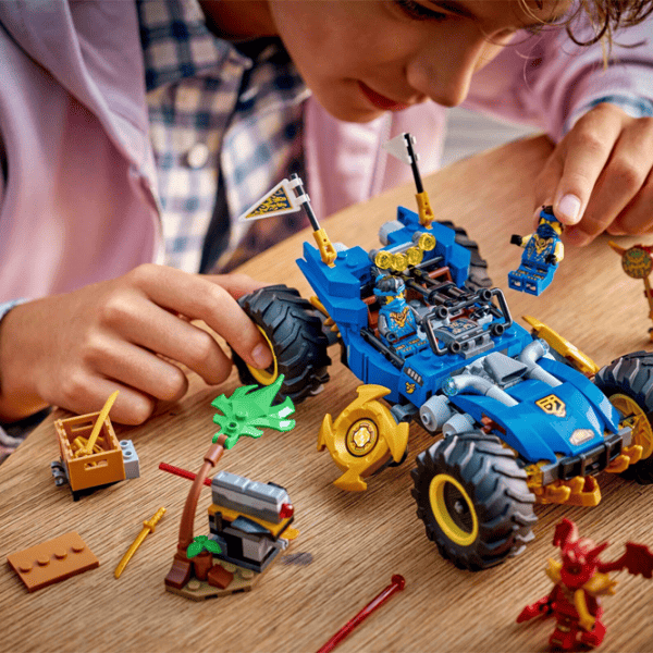 Конструктор LEGO Jay's Transforming Car Транспорт/ Синий photo 4