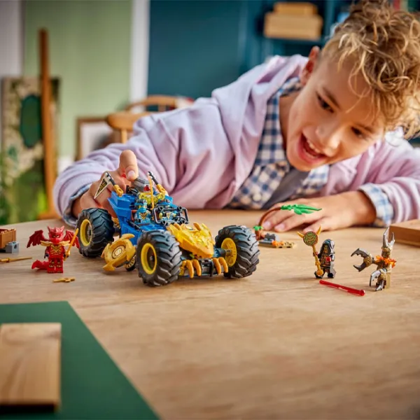 Конструктор LEGO Jay's Transforming Car Транспорт/ Синий photo 5