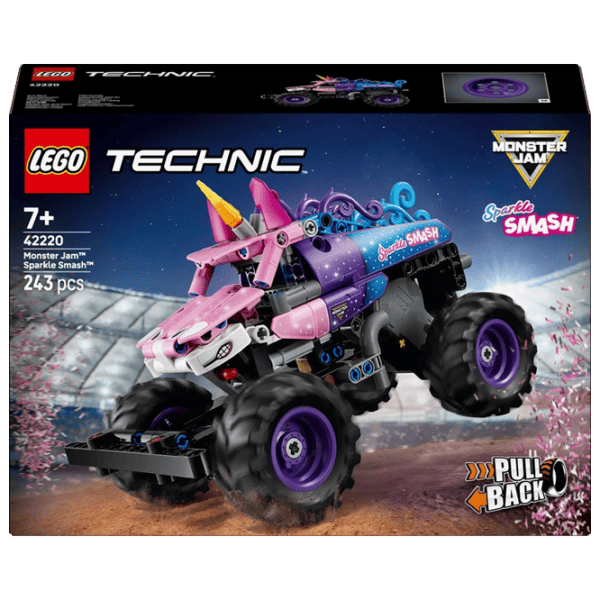 Constructor LEGO Monster Jam Sparkle Smash Transport/ Violet photo 1