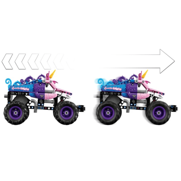 Constructor LEGO Monster Jam Sparkle Smash Transport/ Violet photo 4