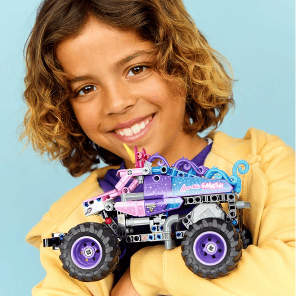 Constructor LEGO Monster Jam Sparkle Smash Transport/ Violet photo 5