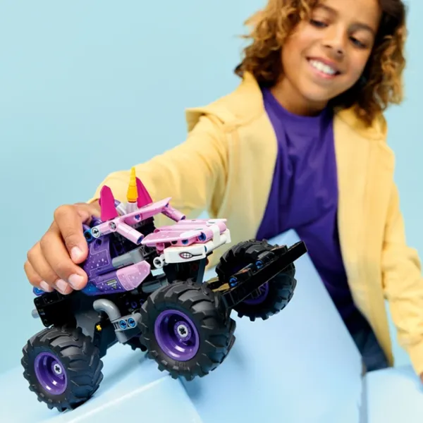 Constructor LEGO Monster Jam Sparkle Smash Transport/ Violet photo 6