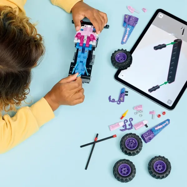 Constructor LEGO Monster Jam Sparkle Smash Transport/ Violet photo 7