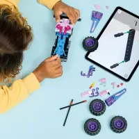 Constructor LEGO Monster Jam Sparkle Smash Transport/ Violet photo 7