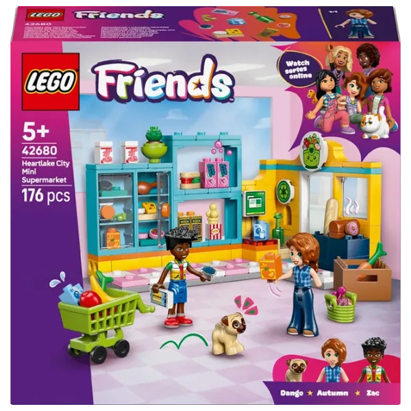 Конструктор LEGO Heartlake City Mini Supermarket Классический/ Фиолетовый photo 1