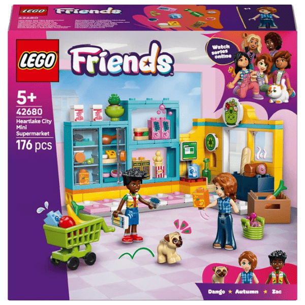 Конструктор LEGO Heartlake City Mini Supermarket Классический/ Фиолетовый photo 1