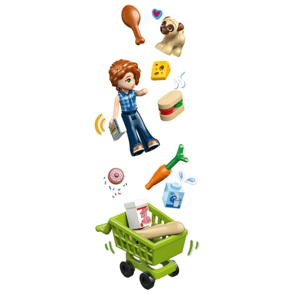Конструктор LEGO Heartlake City Mini Supermarket Классический/ Фиолетовый photo 4