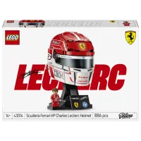 Constructor LEGO Scuderia Ferrari HP Charles Leclerc Helmet Clasic/ Red