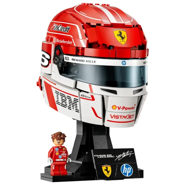 Constructor LEGO Scuderia Ferrari HP Charles Leclerc Helmet Clasic/ Red photo 2