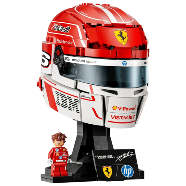 Constructor LEGO Scuderia Ferrari HP Charles Leclerc Helmet Clasic/ Red photo 2