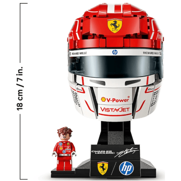 Constructor LEGO Scuderia Ferrari HP Charles Leclerc Helmet Clasic/ Red photo 3
