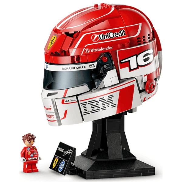 Constructor LEGO Scuderia Ferrari HP Charles Leclerc Helmet Clasic/ Red photo 5