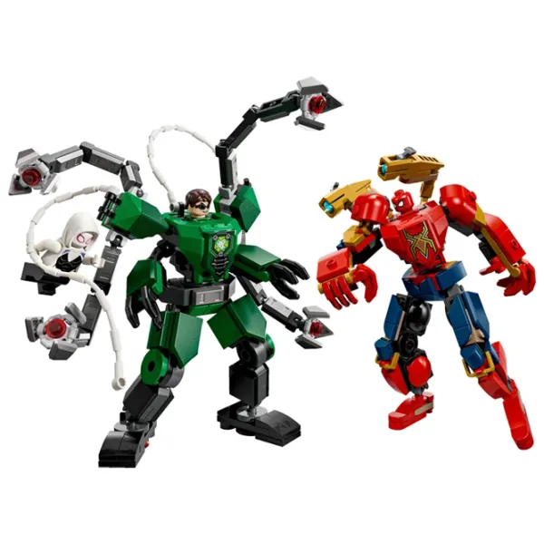 Constructor LEGO Mech Battle: Spider-Man vs Doc Ock Figuri/ Red photo 2